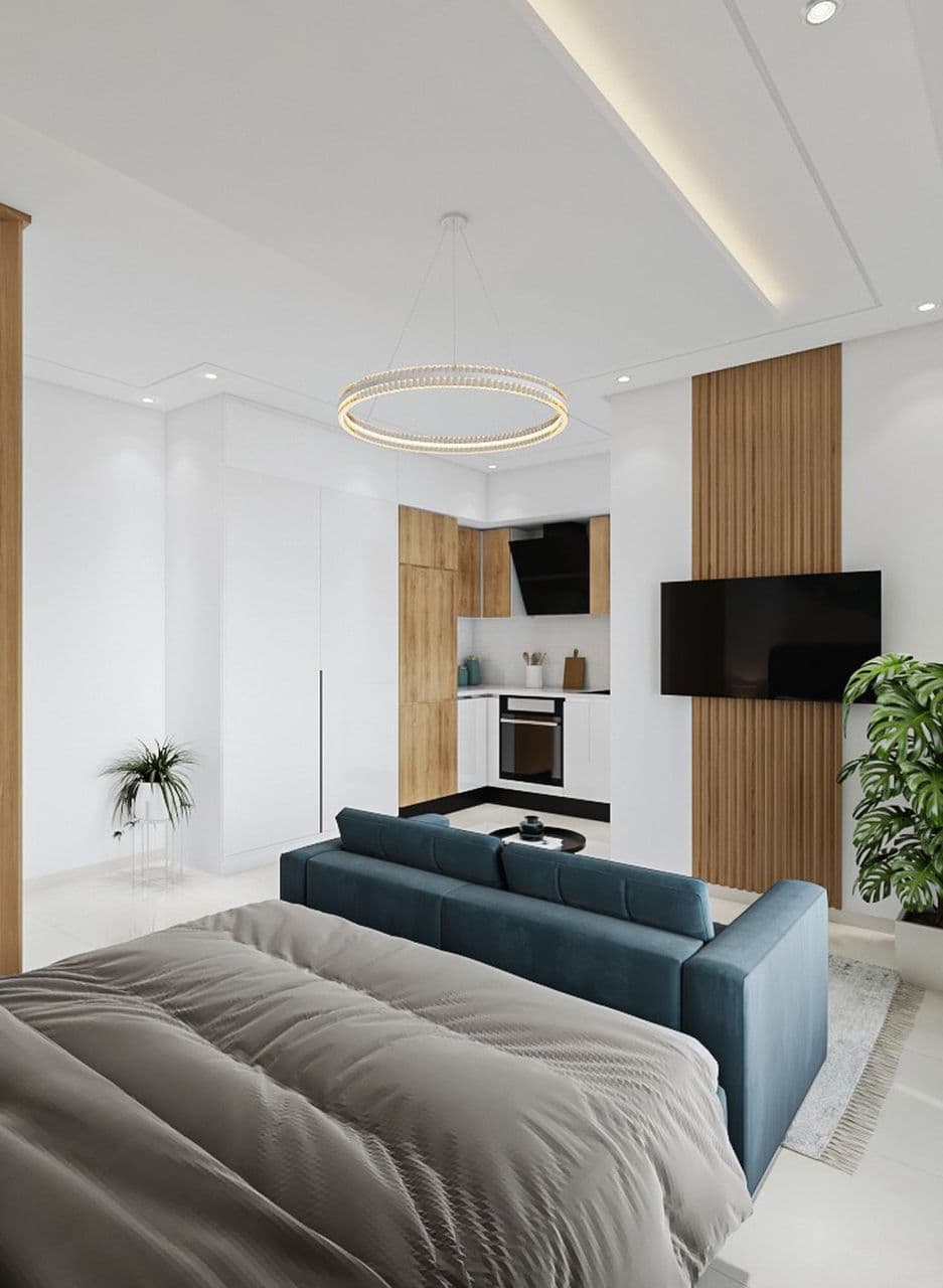 Appartement Studio — Rendus 3D 4