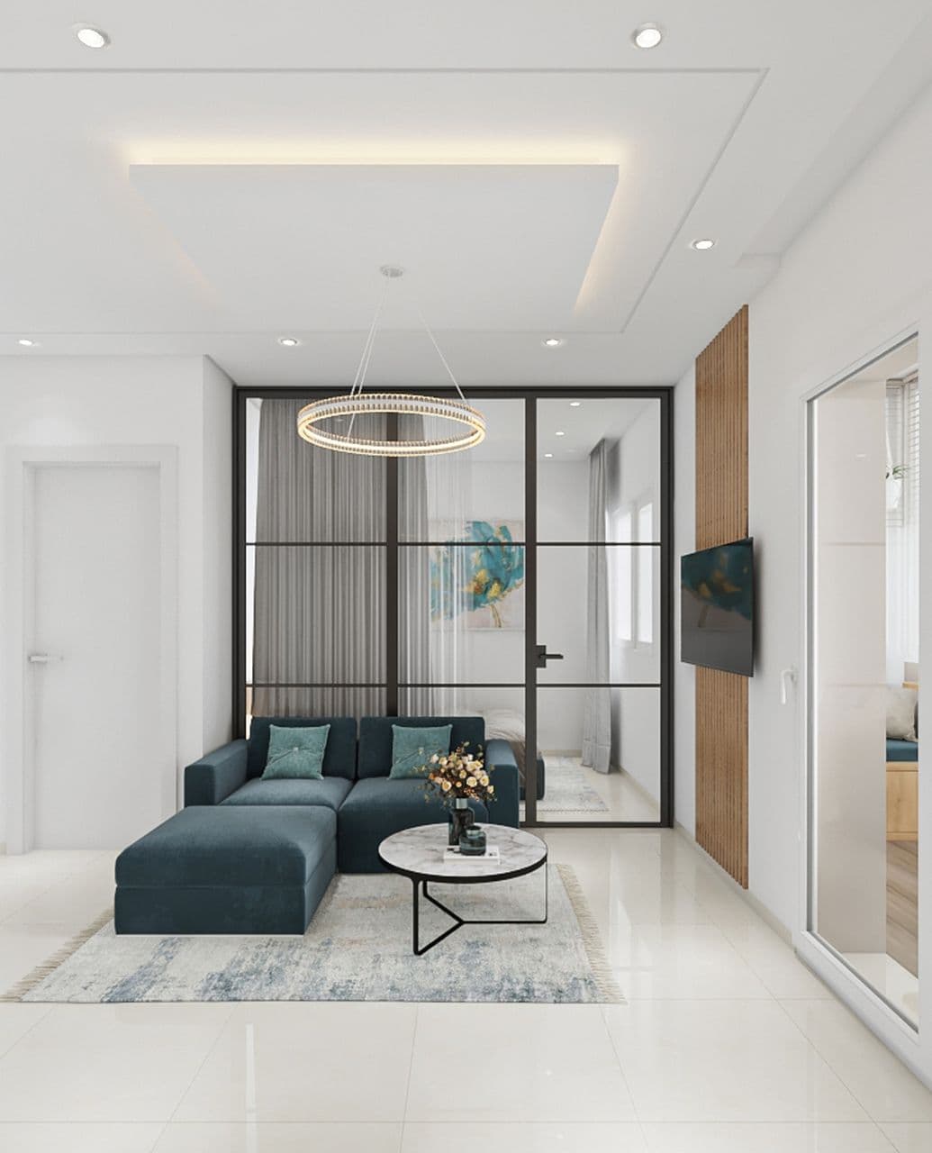 Appartement Studio — Rendus 3D 17