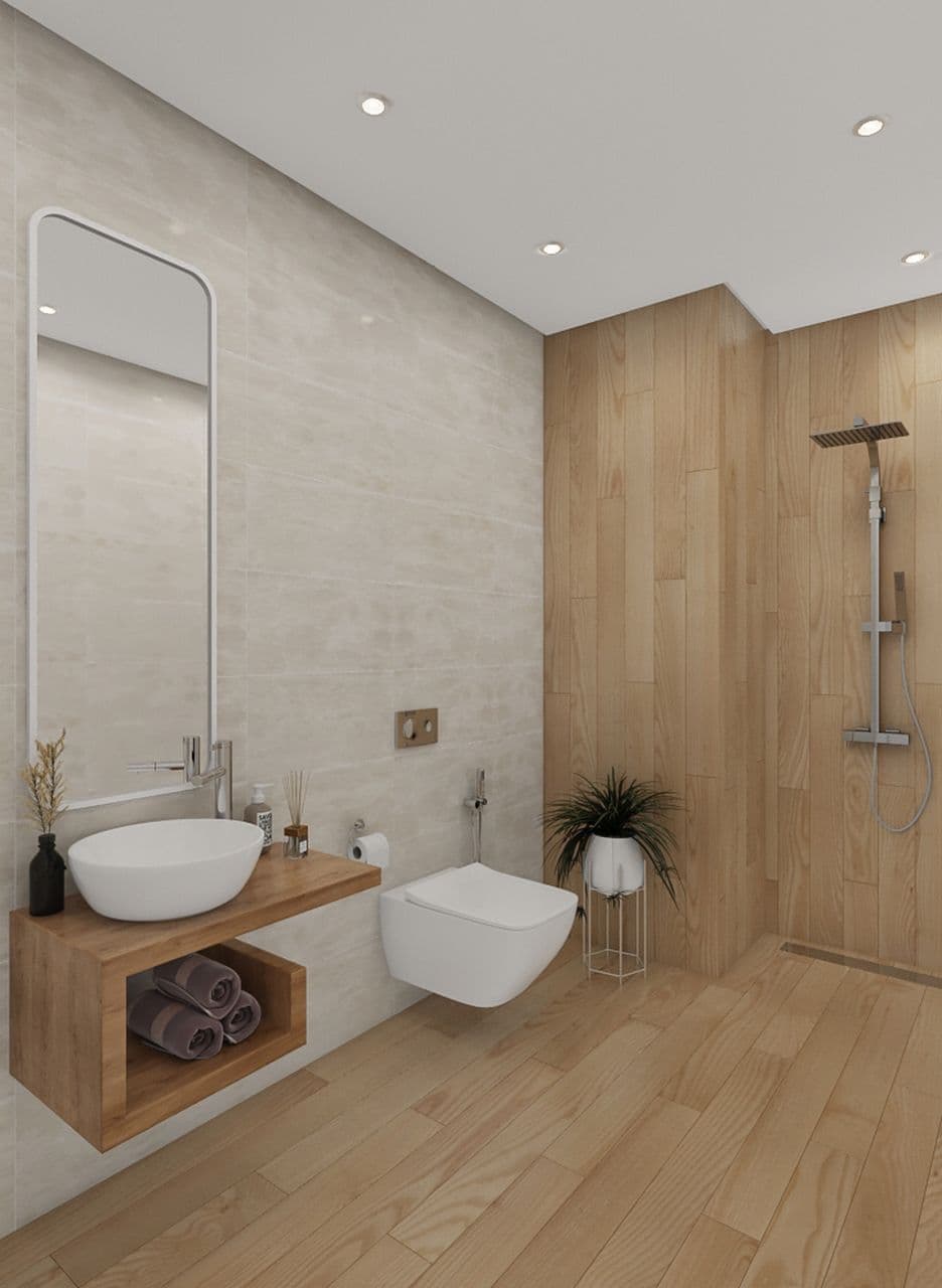 Appartement S+1 — Rendus 3D 3